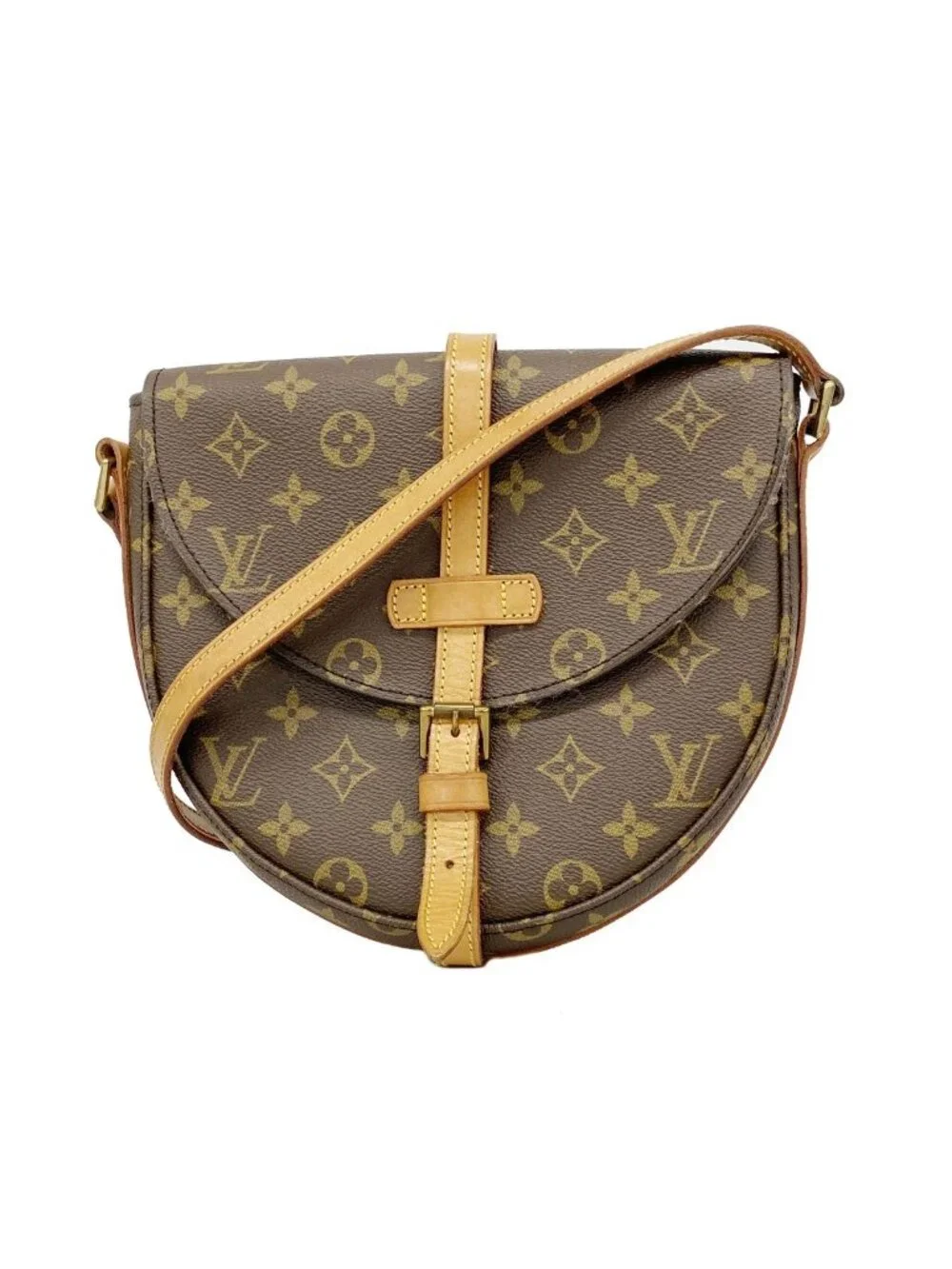 Louis Vuitton Shoulder Bag Monogram Cite MM Brown